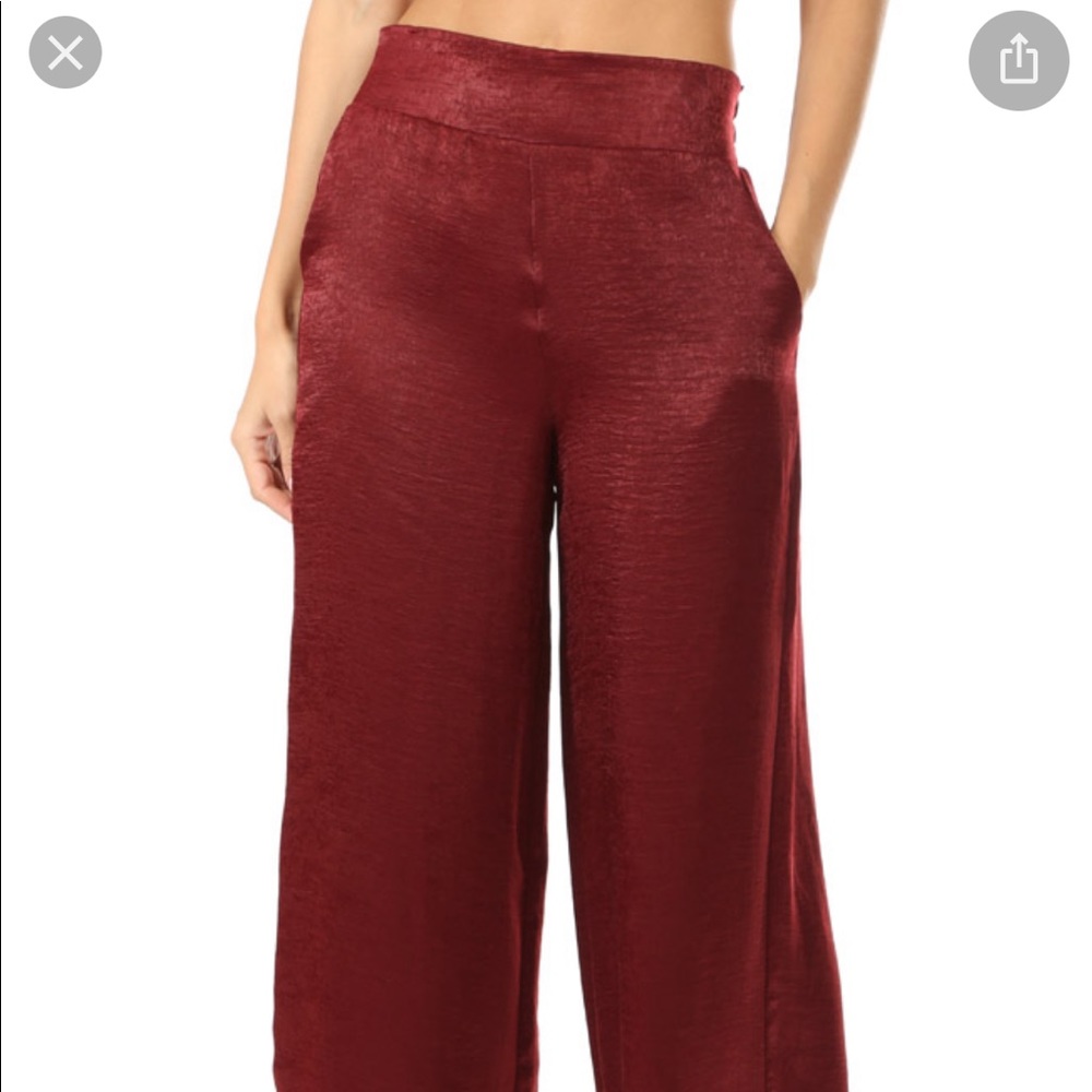 Misa Los Angeles red Enzo pant XS